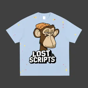 Lost Scripts Paint Splatter T-Shirt