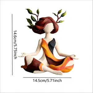 Goddess of Nature Sculpture, Artistic Decorative Piece, Elegant Goddess Statue, Perfect for Home Decoration, Unique Gift Idea