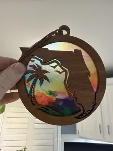 Florida Suncatcher for Sunny Window