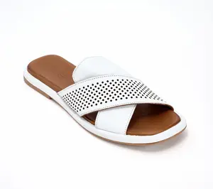 Bueno Leather Slide Sandals - Eddison