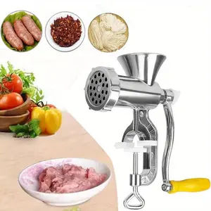 homemade The gospel of the lazy! This manual meat grinder is so easy to use! Homemade burgers easy Ergonomic Chicken Shredder Tool