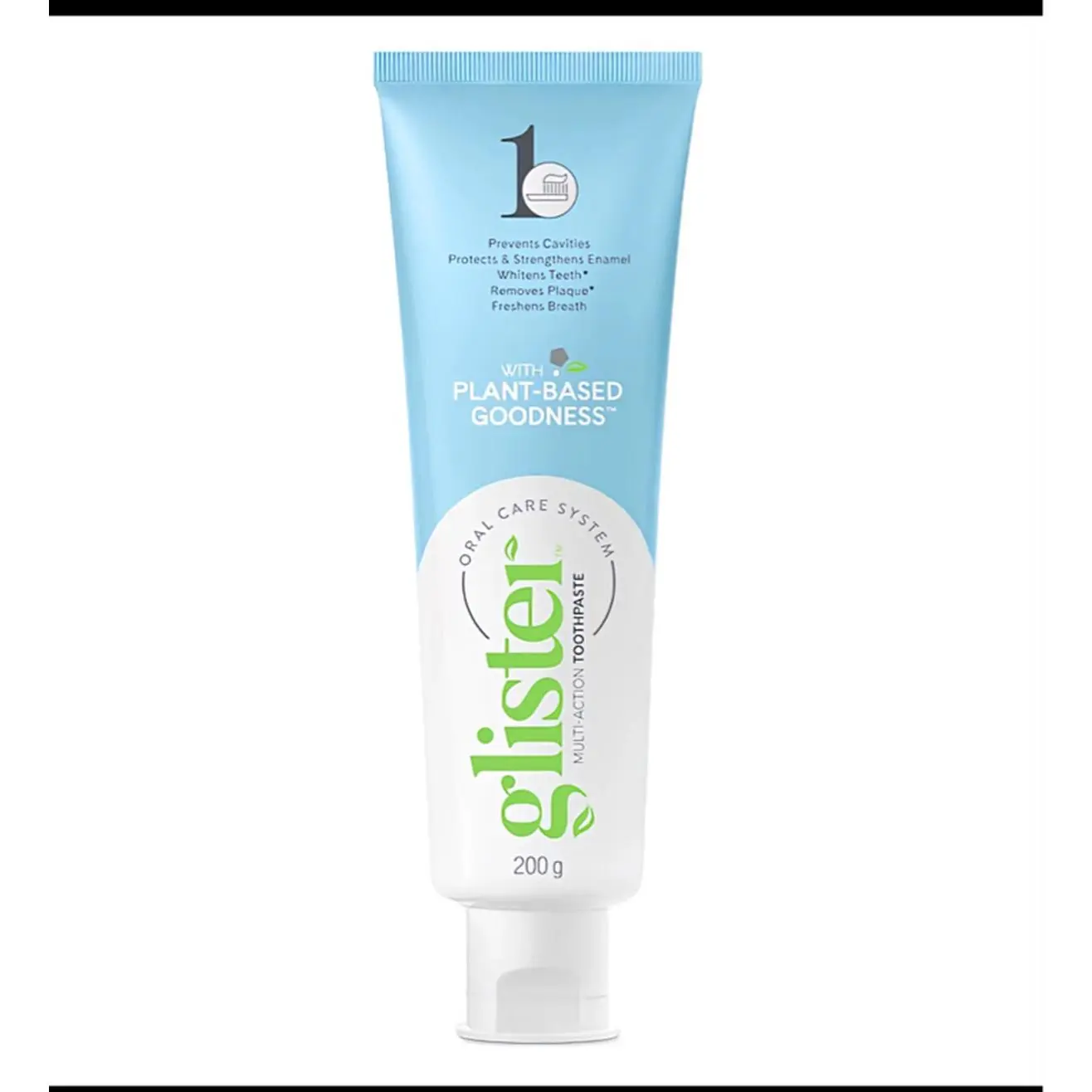 Glistar Multi-Action Toothpaste 200g - Plant-Based Goodness for Oral Care System