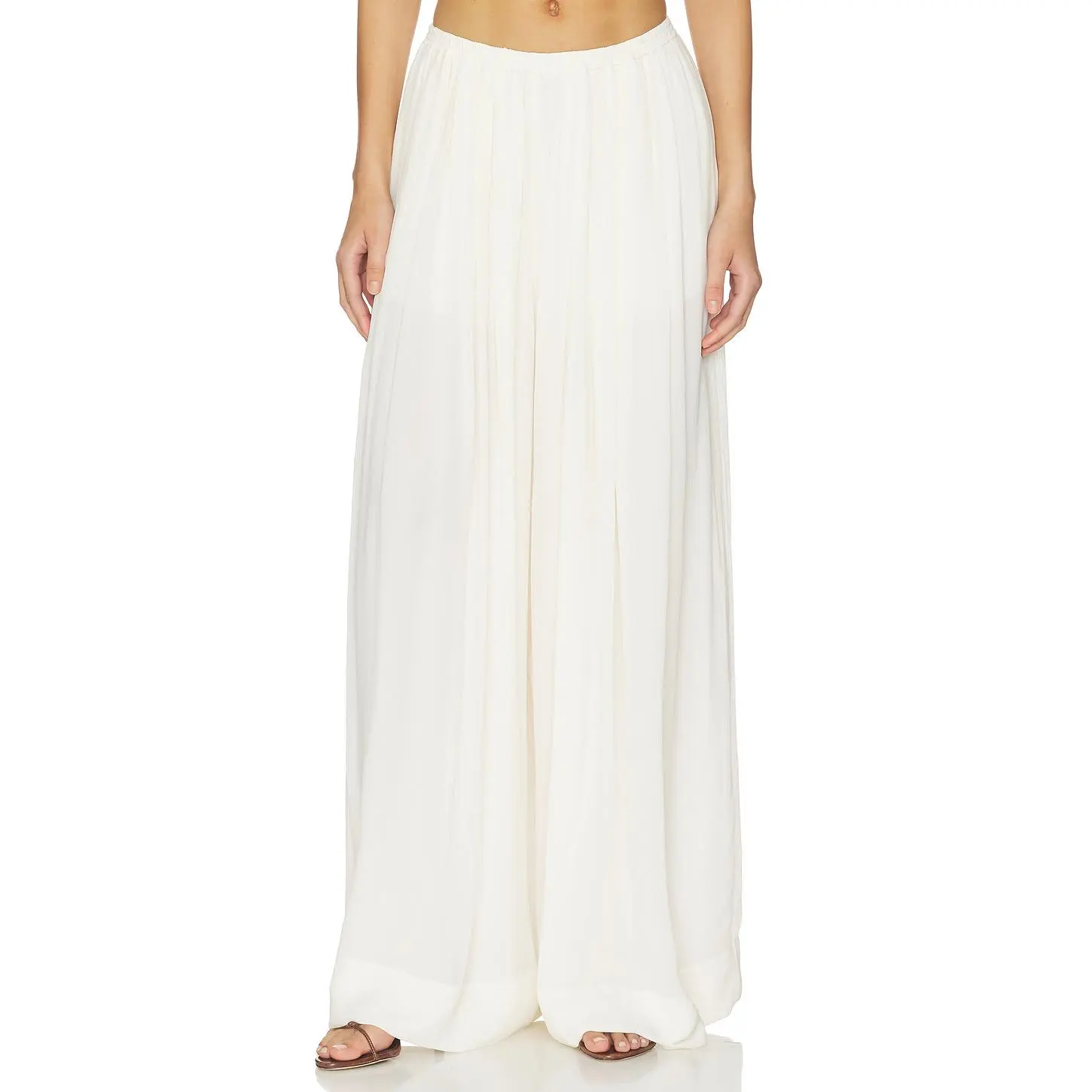 FRAME The Wave Pant in Cream