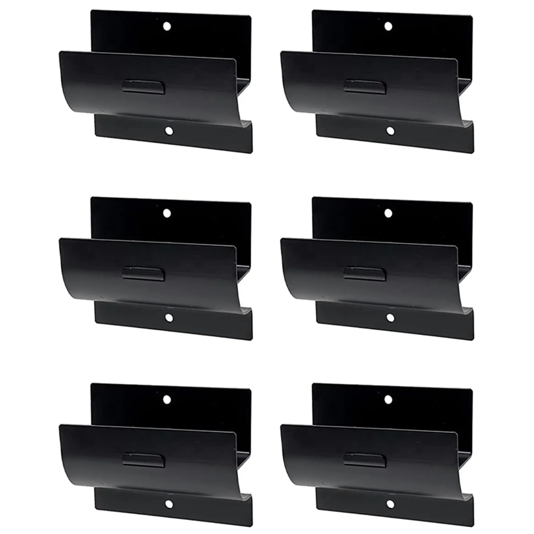Heavy-Duty Ladder Hanger-Wall Mount Ladder Hooks for Ladder Storage-Wheelbarrow Hangers for Garage Wall-6 Pack
