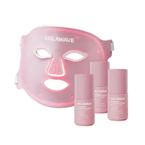 Wrinkle Retreat Pro Light Therapy Face Mask+ LightBoost Face & Neck Serums Bundle