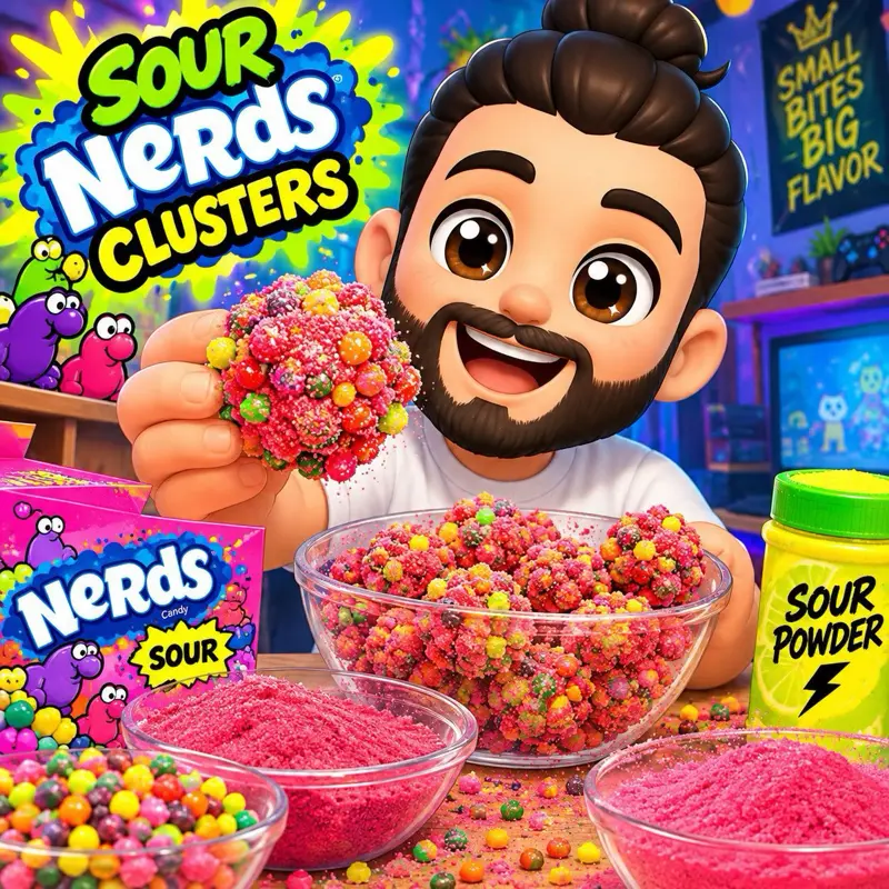Sour Nerd Clusters Candy
