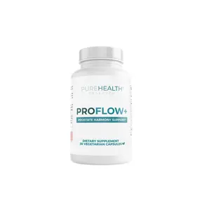 PureHealth Research ProFlow+ Prostate Harmony Support Supplement for Men's Wellness - Natural Energy Stamina Booster Capsules for Prostate Health and Vitality