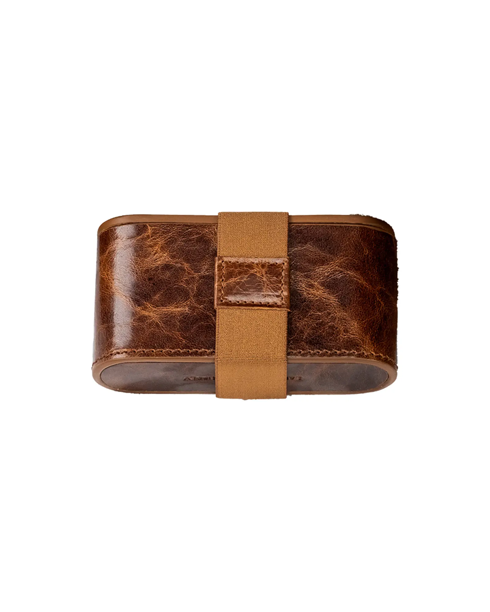 Leather Film Roll Storage Box for 120/135, Italian Vegetable-Tanned, X-Ray Proof Inner Lining, Dark Bag, Genuine Leather Storage Case