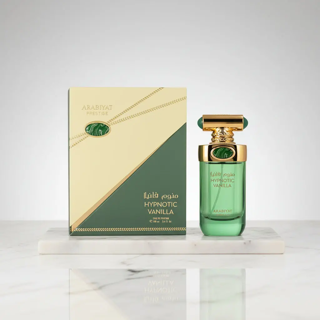Arabiyat Hypnotic Vanilla Eau De Parfum, Gourmand Citrus Women's Fragrance with Jasmine and Bergamot Notes, 100 ml (3.4 fl oz)