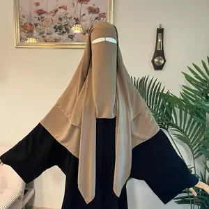 Three layers niqab