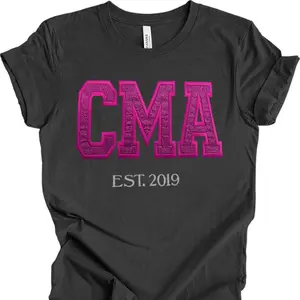 Glitter Medical Assistant T-Shirt