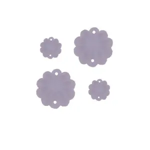 Light Purple Crystal Rosette