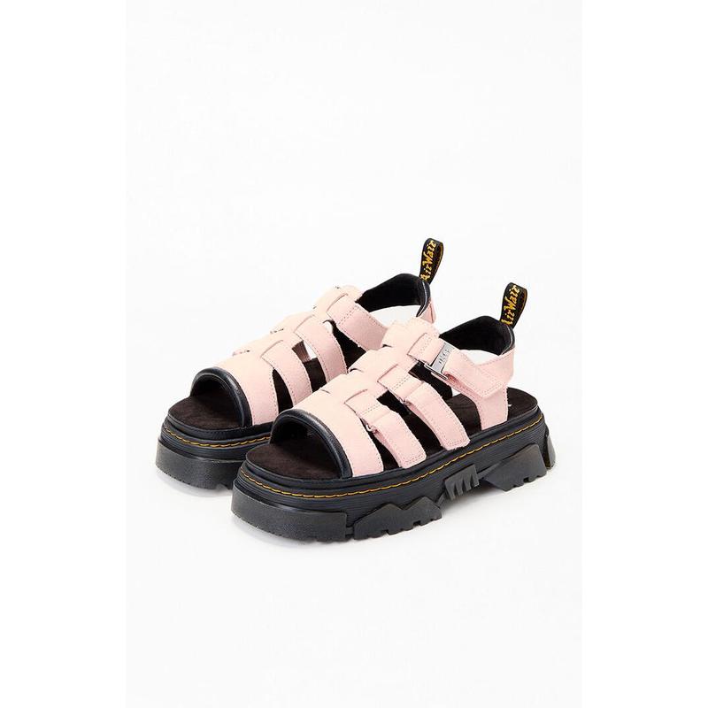 Dr Martens Women's Women's Pink Mattison Kit 3 Strap Sandals - Multicolor
