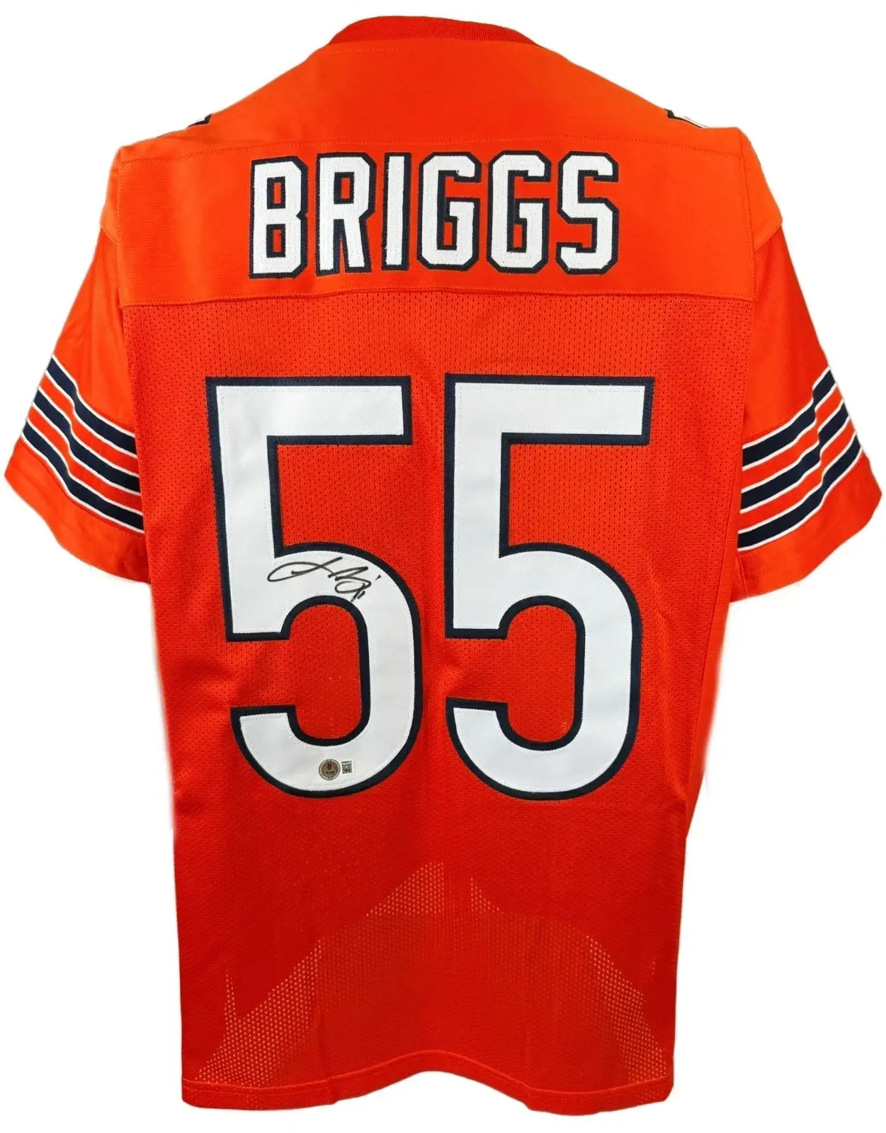 Lance Briggs autographed signed jersey Chicago Bears BAS