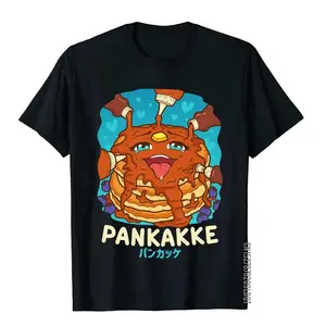 Funny Naughty Foodie Pun Kawaii Pankakke Japanese Pancake T-Shirt Cotton  T Shirts Beach Tops T Shirt High Street