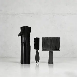 Professional Hair Styling Tool Set, Includes 200ML Spray Bottle, Oil Brush, and Hair Comb, Ideal for Barbershop Use, Barbershop Tool Kit