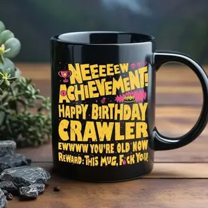 New Achievement Ceramic Mug, Dungeon Crawler Carl Coffee Mug, Birthday Gift for Crawlers, New Achievement Merch jun5