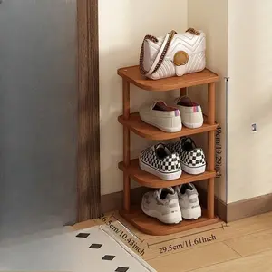 Multi-Layer Shoe Rack for Home, Small Narrow Entrance Door Storage Solution, Space-Saving Shoe Organizer, Shoe Storage System, Tier Shoe Rack, 2026 New Model