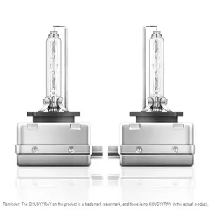 D1S HID Xenon Headlight Bulbs, 6000K White, Direct Replacement Kit for HID Systems (2-Pack)