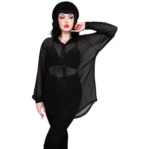 Mesh Memphis Oversized Shirt Mesh Memphis Oversized Shirt