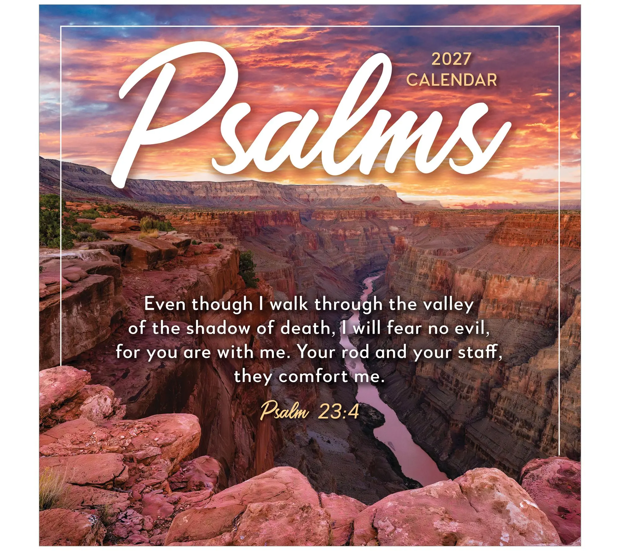 TF Publishing 2027 Psalms Wall Calendar
