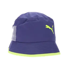 PUMA Mens Principle Nylon 2 Bucket Hat Casual - Blue