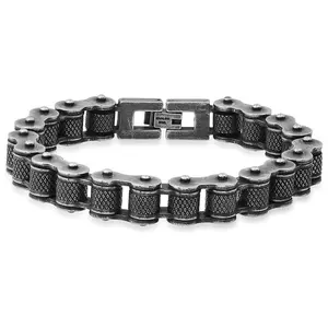 Steel by Design Men's Bicycle Chain B racelet