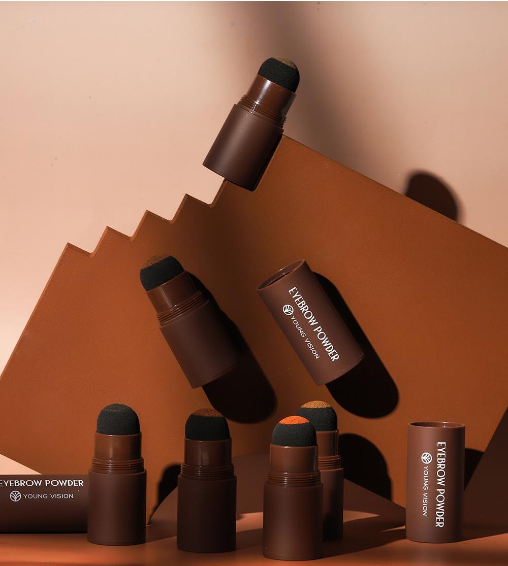 YOUNG VISION Eyebrow & Hairline Contour Kit Eyebrow Powder Pen Stamp Natural Daily Commuter Makeup