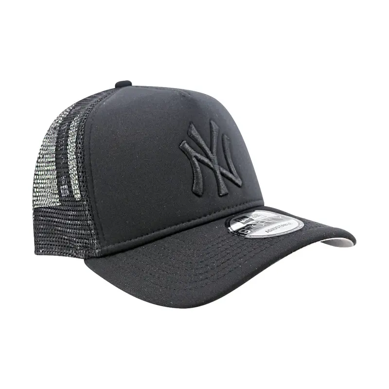 New York Yankees New Era Baseball Hat Cap 9FORTY Adjustable All Day Black