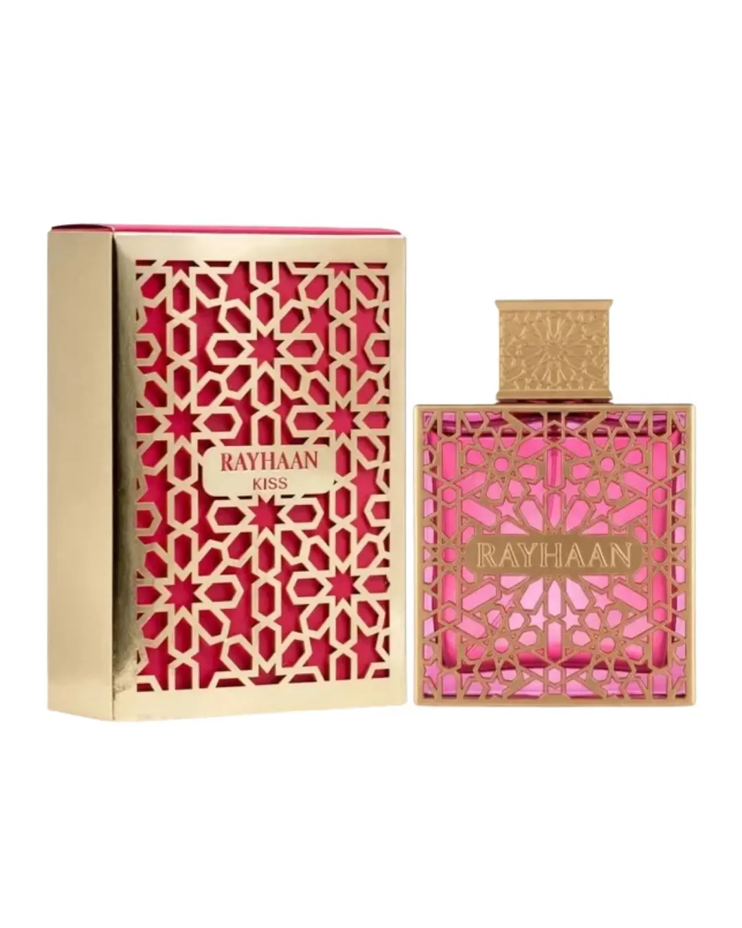 Rayhaan Kiss Eau de Parfum Spray, 100ml Sweet Floral Luxury Perfumes for Women, Long Lasting Fragrance, Long Lasting Perfumes