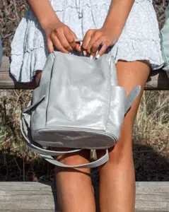 Mila Mini Backpack - Silver Mila Mini Backpack - Silver