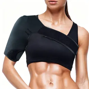 Adjustable Single Shoulder Support Strap, Neoprene Warm Sports Shoulder Wrap, Anti-Strain Shoulder Brace for Daily Workout Outdoor