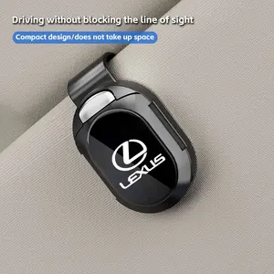 Car Sunshade Sunglass Holder Clip, Ticket Clip, Sunglasses Organizer for Lexus Models, Car Accessories, Car Organization Accessories, Easy Install, Durable Design