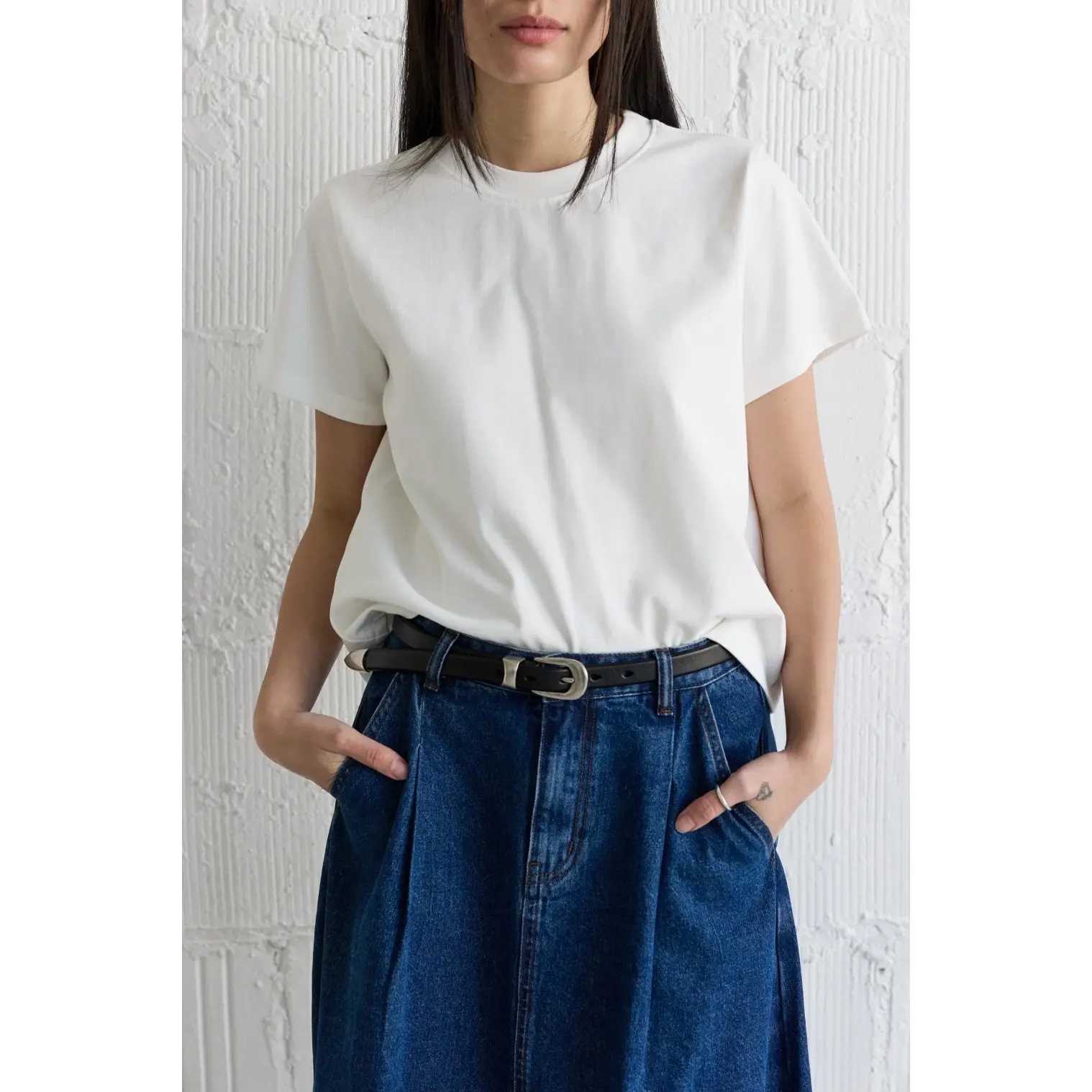 Heidi Everyday Tee in White