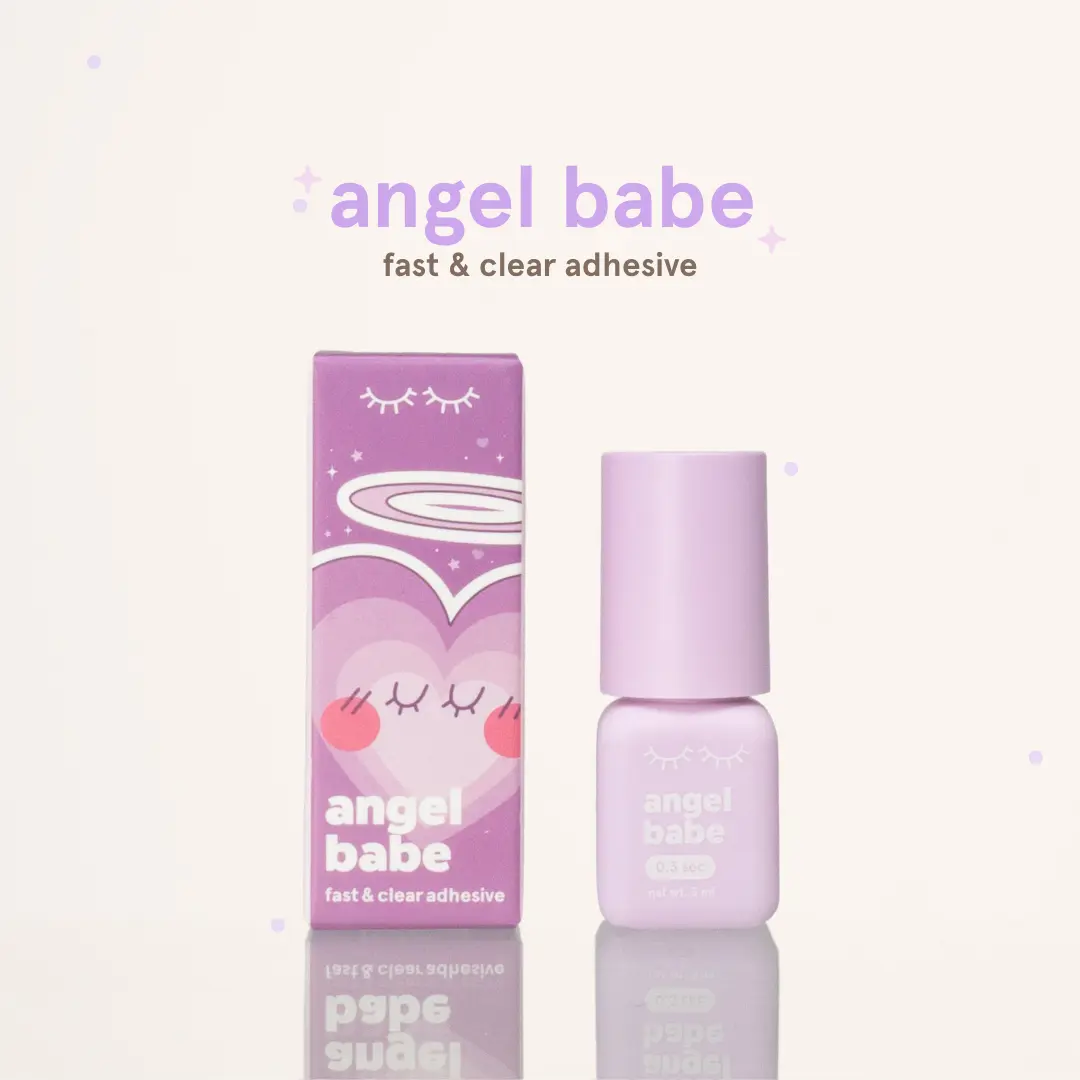 ANGEL BABE 0.3sec clear adhesive