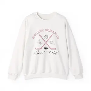 Hockey Romance Bookclub Crewneck Sweatshirt/Spicy hockey books/Icebreaker