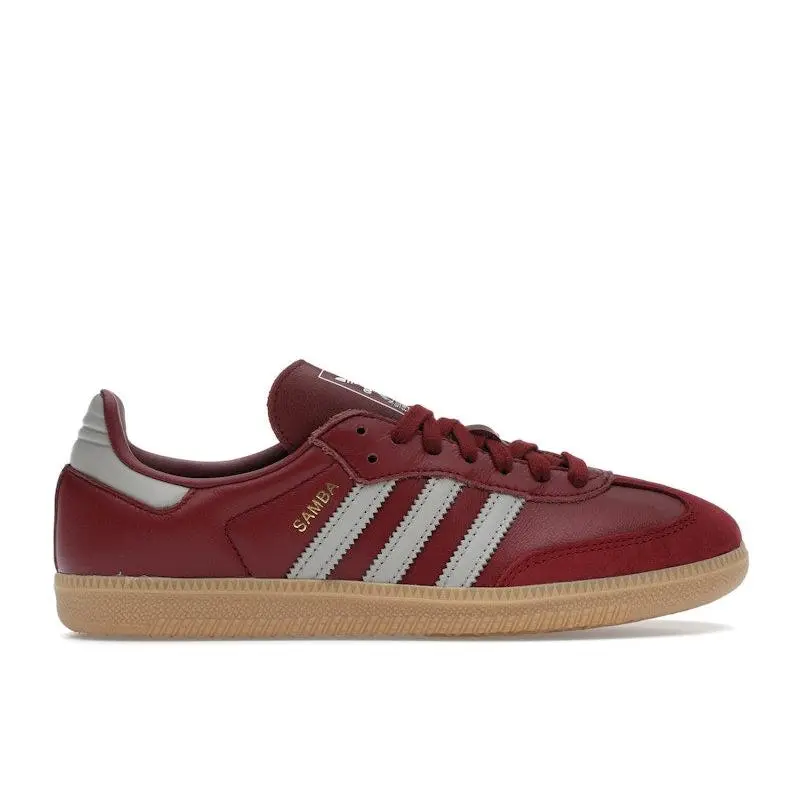 adidas Women's Samba OG Burgundy Gum, from StockX adidas Women's Samba OG Burgundy Gum, from StockX