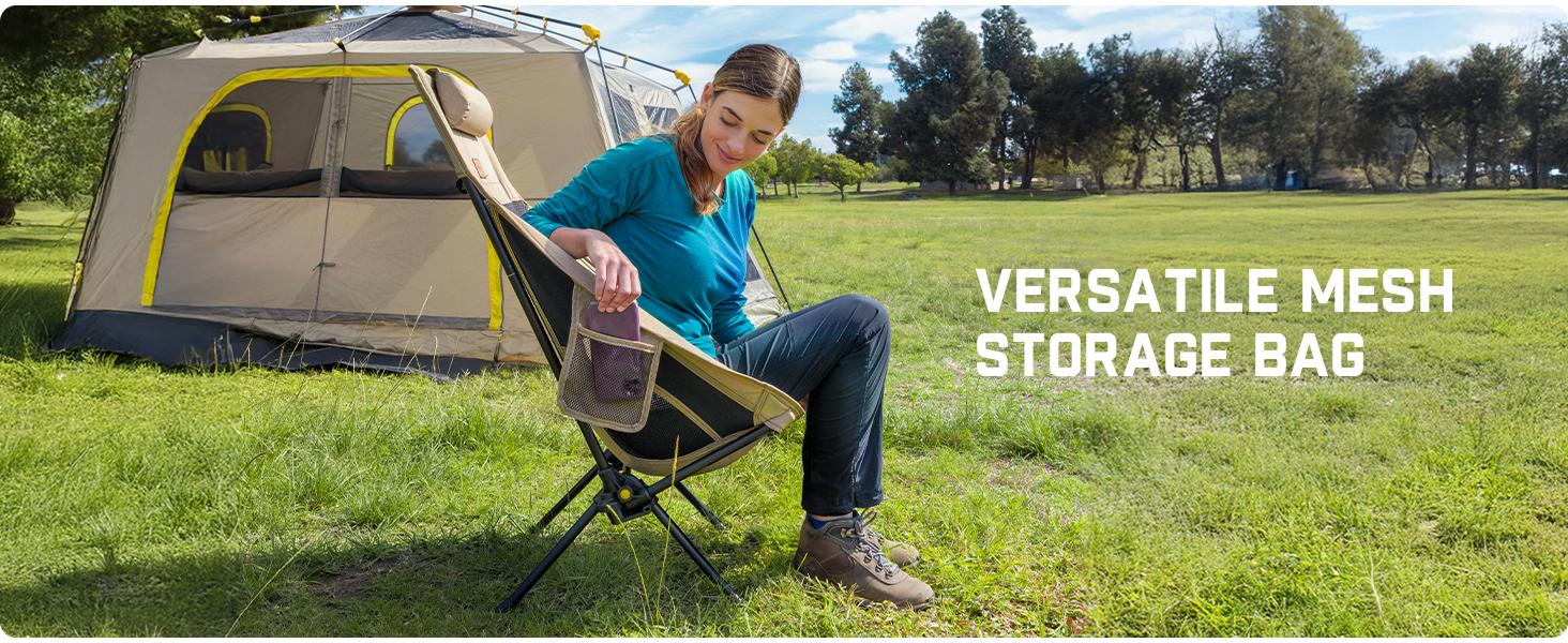 【FathersDayGift】FanttikOutdoor Zeta L8 Max Camping Chair, Portable & Lightweight, Comfort-Driven Foldable Rocking Chair with Carry Bag for Camping, Hiking, Patio, Fishing, Support up to 250 lbs,summerwins 【FathersDayGift】FanttikOutdoor Zeta L8 Max Camping Chair, Portable & Lightweight, Comfort-Driven Foldable Rocking Chair with Carry Bag for Camping, Hiking, Patio, Fishing, Support up to 250 lbs,summerwins