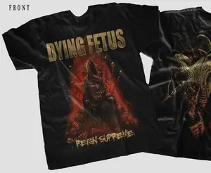 DYING FETUS Death Metal Band T-Shirt Double Sided T-Shirts