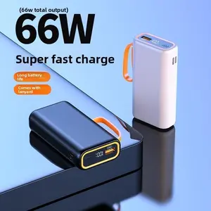 10000mAh Portable Charger Power Bank Travel Battery Pack Fast Charging Intelligent LED Display For All Cellphones
