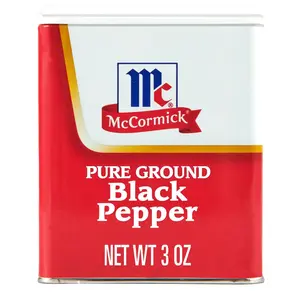 McCormick Pure Ground Black Pepper, 3 oz
