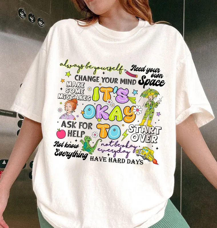 It's Okay To T-Shirt, Funny Teacher Shirt, Sped Tee, Neurodiversity Gift, Special Education Shirt, Back To School 2025 Tshirt