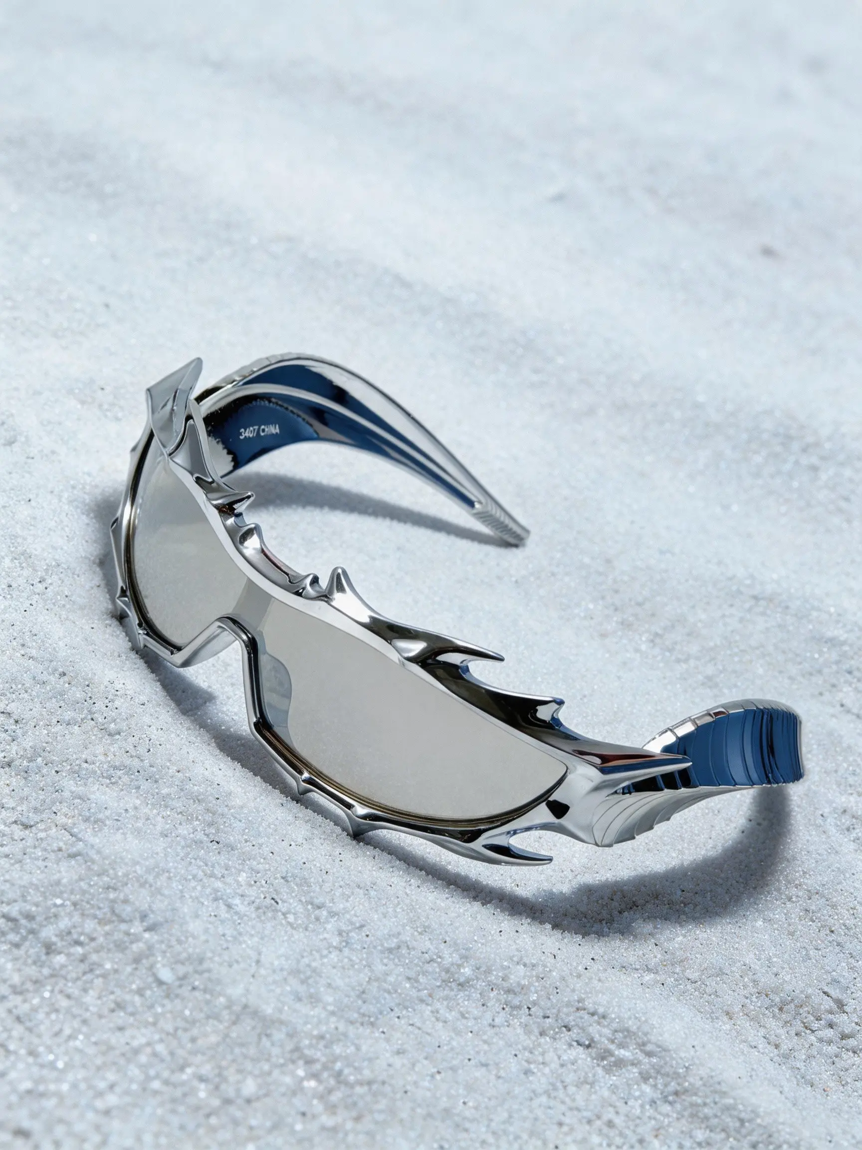 2026 Trendy Decorative Eyewear, Mirrored Shades, Stylish Glasses, Oversized Geometric Frame Enhances Face Shape, Y2K Street Style, Perfect for Travel & Fashion