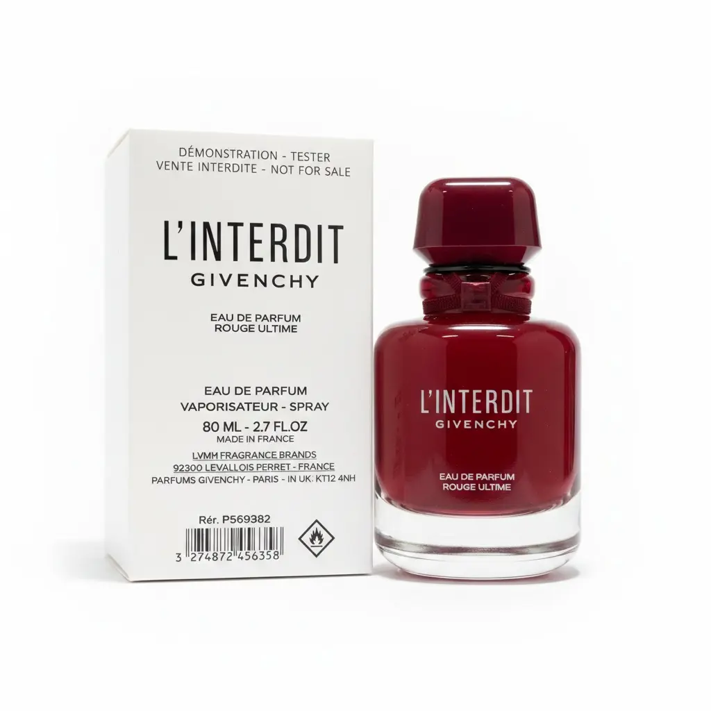 Givenchy L'Interdit Rouge Ultime Eau de Parfum 2.7 fl oz for Women (Tester box)