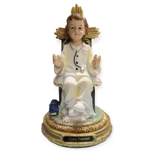 Nino Doctor Jesus 7"-14" Inches Tall Estatua Brand New Religious Decor Standing Statue Santo Catholic Religious art image, home decor, wall decor, church events, gifts