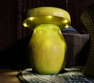 Jennings Solar Fruit Shaped Garden Stool