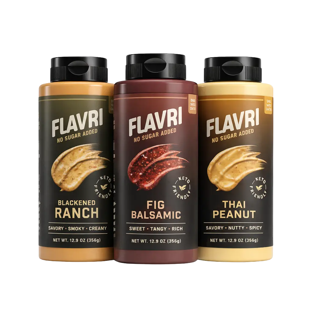 FLAVRI Signature 3 Pack - Low Calorie Sauces FLAVRI Signature 3 Pack - Low Calorie Sauces