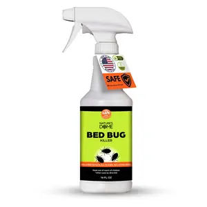 Nature's Dome Bed Bug Spray – 100% Kill Rate, 16 OZ Natural Bed Bug & Mite Killer, Destroys Eggs, Kills Resistant Strains, Long-Lasting Protection, Safe for Home Use