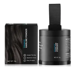 Multi-Functional Instant Concealer Hairline Powder - 10g Compact with Mirror & Sponge Applicator for Seamless Natural Finish & Waterproof Coverage#ThinningHairConcealer #GrayRootCoverUp #PostpartumHairLossFix #MenHairlineFiller #OnTheGoBeauty