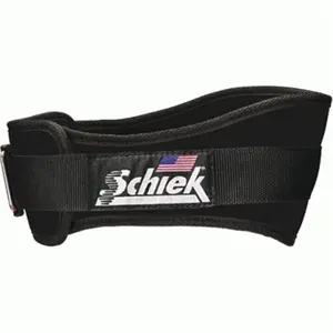 212 MAIN Schiek Sport 4.75-Inch Original Nylon Belt - Black, Small Size, Weight Training Aid with Dual Closure & Natural Fit for Fitness Weight Training